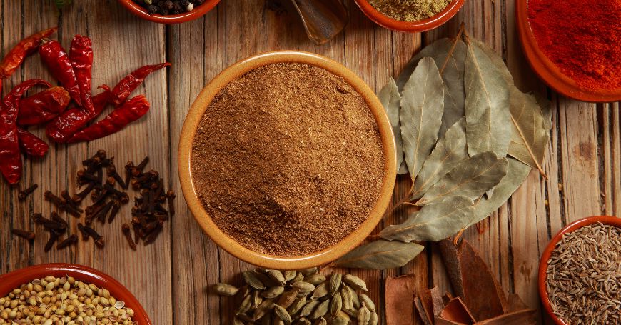 cuenco de garam masala